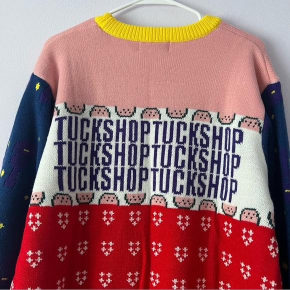🎄 Ugly Christmas Sweater Tuckshop Pullover Sweater XL - Picture 6 of 10